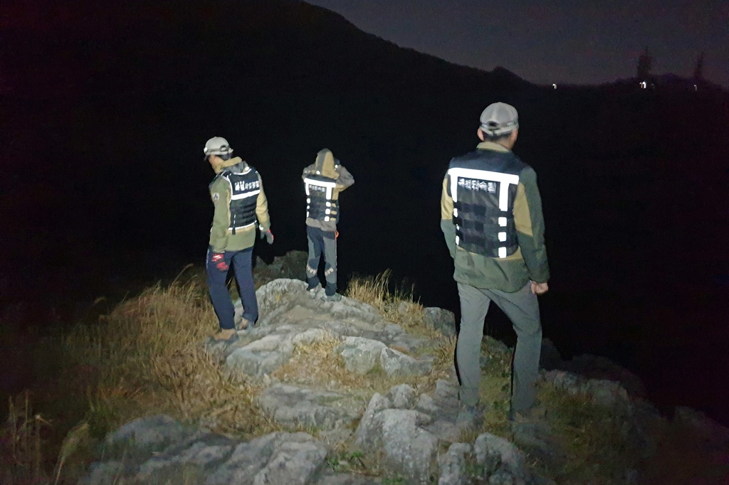 무등산 국립공원 야간산행·야영 단속