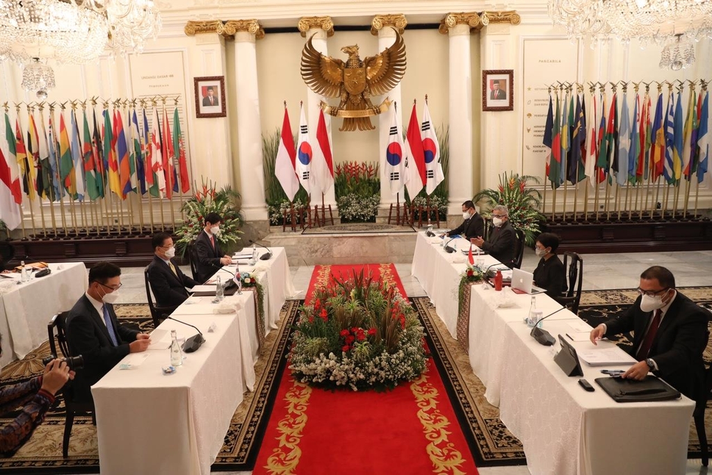 25일 오전 한-인도네시아 외교장관 회담