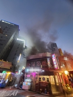 서울 영등포 먹자골목서 화재…50여분만에 진화