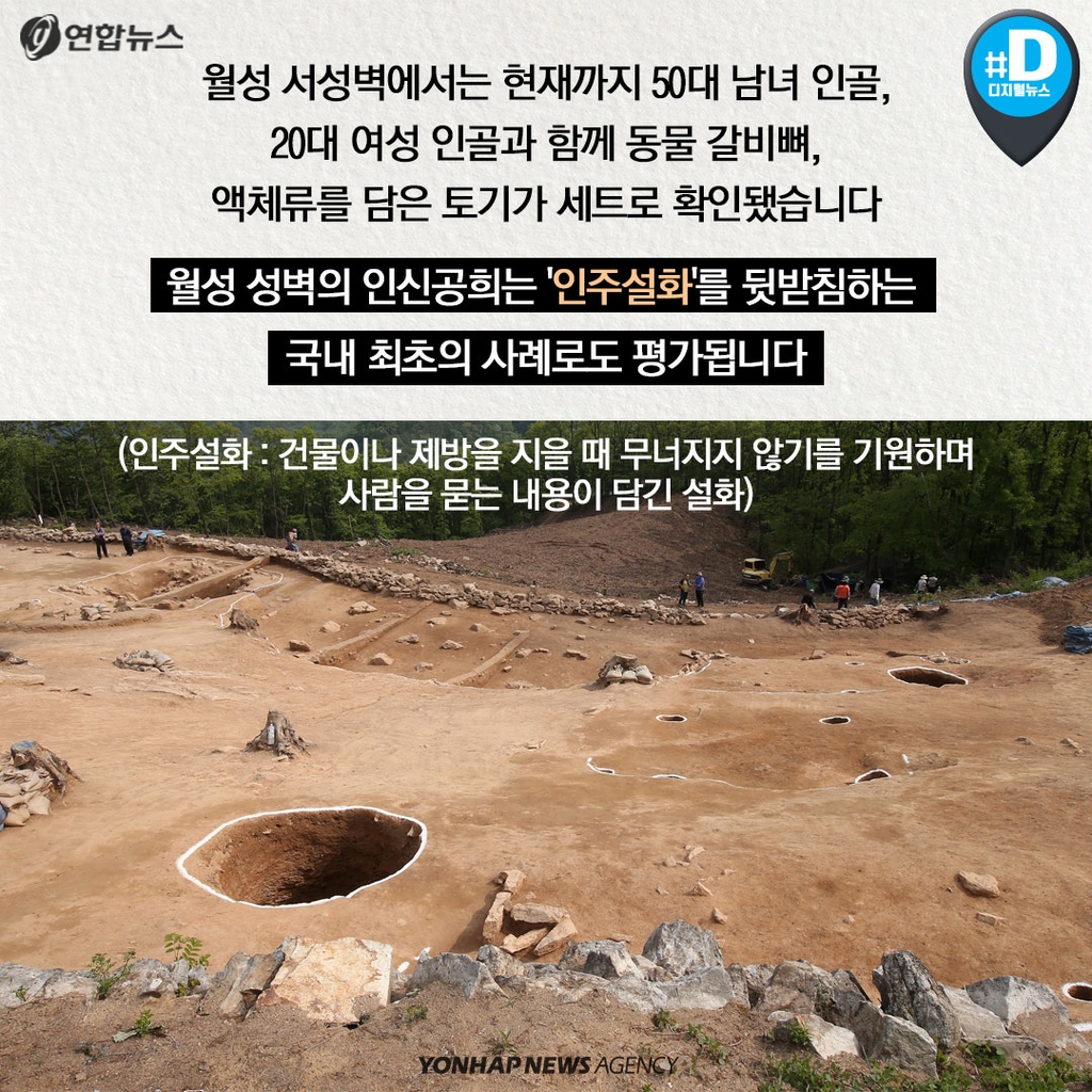 [카드뉴스] 경주 월성서 발견된 135cm 신라 여성, '인간 제물'? - 5