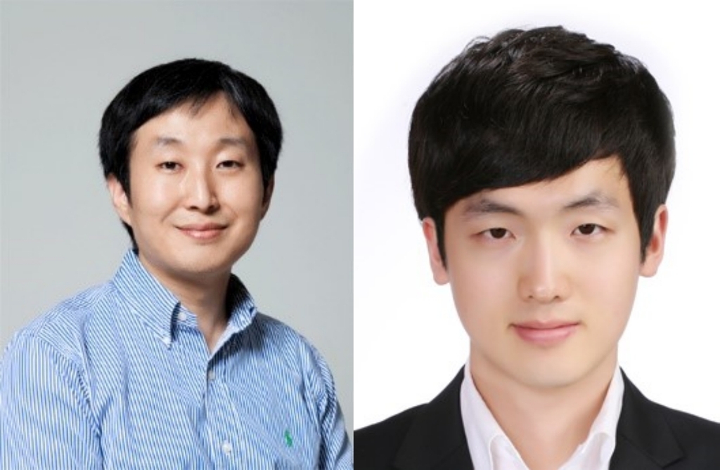 문준혁 교수(왼쪽)와 권동휘 박사
