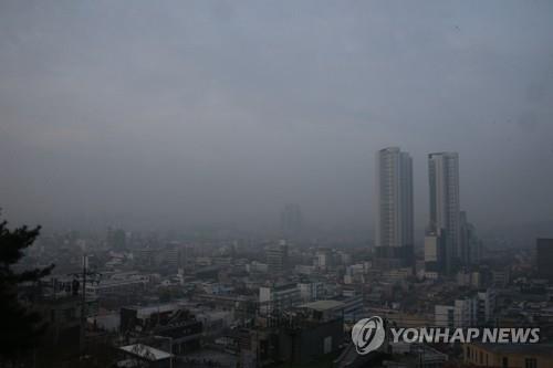 충북 낮 최고기온 8∼10도…미세먼지 '나쁨'