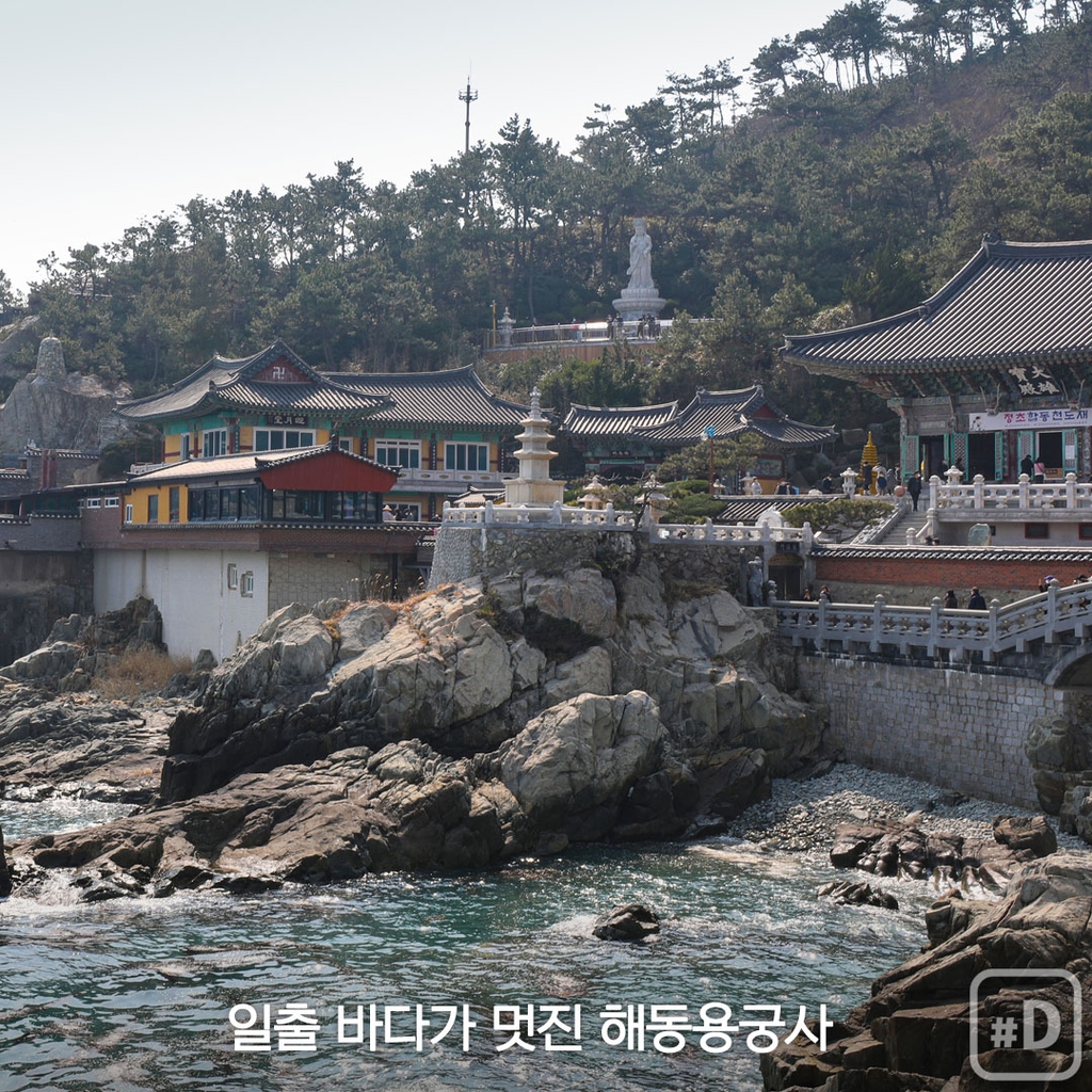 [여행honey] 바닷가 성당·사찰·등대가 예쁜 부산 기장 해안길 - 6
