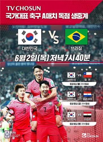 한국-브라질전 국가대표 축구 A매치