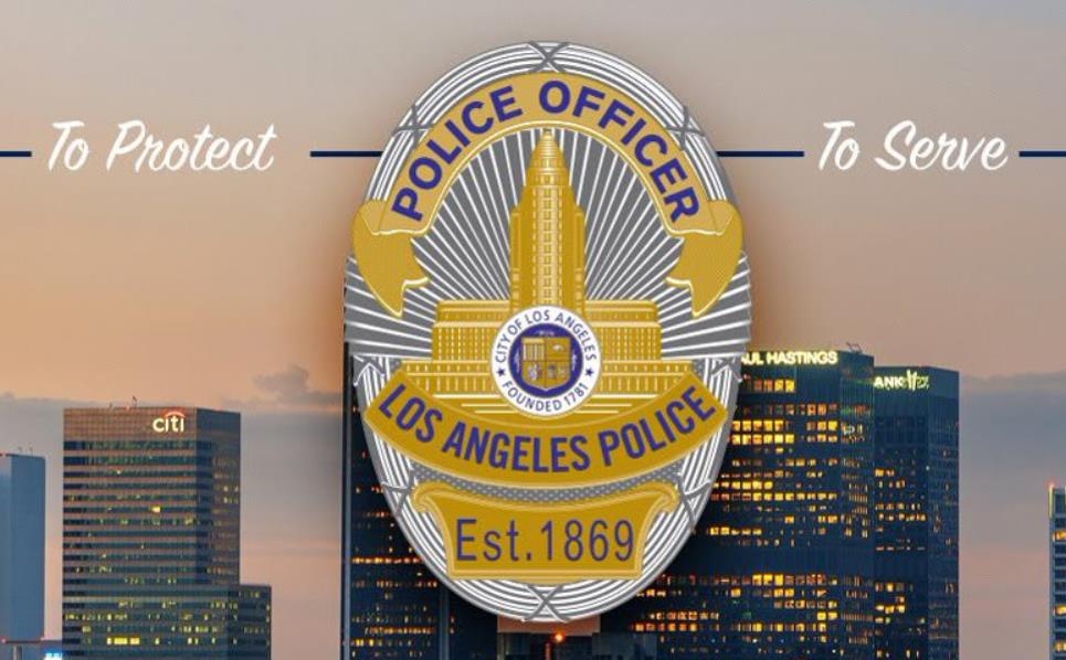 LA 경찰 배지 로고