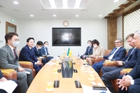 한국, 우크라 재건사업 참여 추진…국토부·우크라 의원단 면담