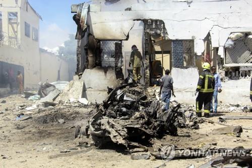 지난 1월 소말리아 수도 모가디슈에서 벌어진 자살폭탄 차량공격