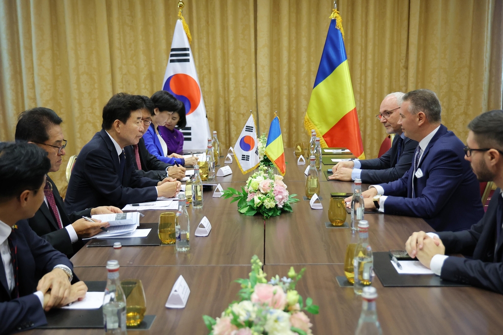 김 의장, 루마니아·한국 의원친선협회 면담