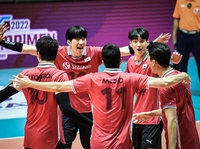 한국 남자배구, AVC컵 결승 좌절…중국에 2-3 역전패