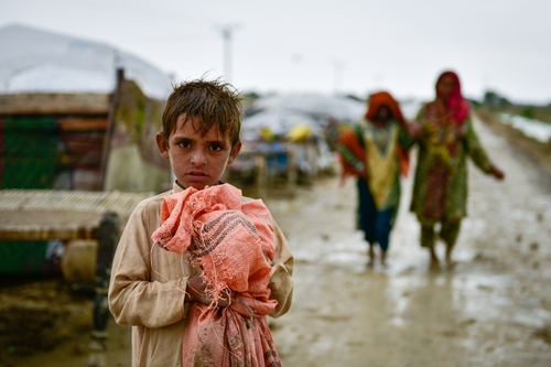유니세프한국위, '홍수 피해' 파키스탄 어린이 긴급구호 캠페인