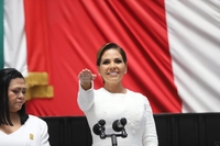 멕시코 칸쿤 관할 첫 여성 주지사 취임…