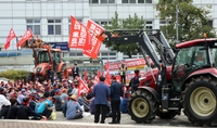 "쌀값 대책 내놔라" 청주 농민 500여명 궐기대회
