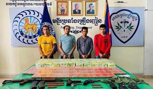 캄보디아, 마약범죄 단속 강화…"올해 9월까지 1만1천여명 체포"