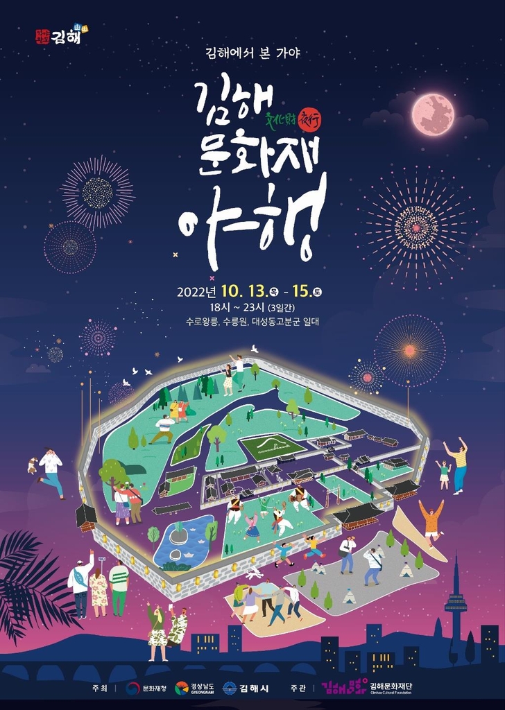 김해문화재 야행 포스터