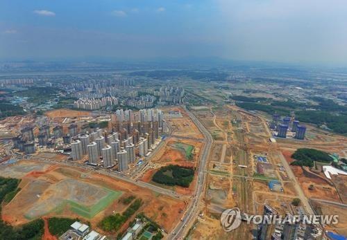 인천 검단 택지개발 사업지구 전경[인천도시공사 제공. 재판매 및 DB 금지] 