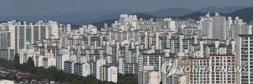 고양시 일산 신도시 일대의 모습 [연합뉴스 자료사진]