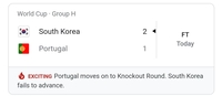 [월드컵] "한국 탈락" 구글 월드컵페이지 20여분간 오보