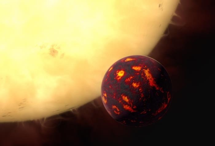 '지옥행성'이라는 별명을 가진 40광년 밖 슈퍼지구 '얀센' 상상도 