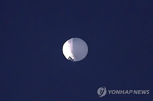 [1보] 미국, 대서양 상공서 중국 정찰 풍선 격추