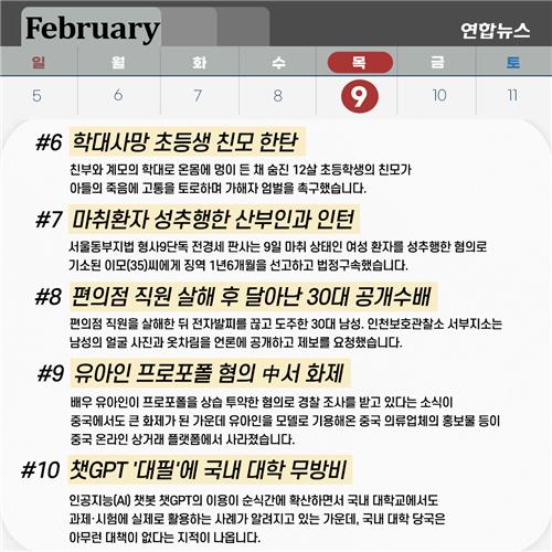 [저녁잇슈] 2023년 2월 9일 목요일 - 3
