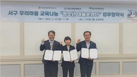[게시판] 대구 서구청, 대구과학대·한의대와 업무협약 체결