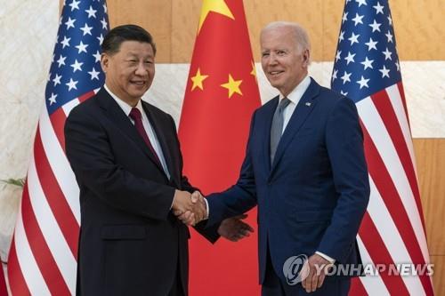 작년 11월 G20 계기에 만난 바이든과 시진핑