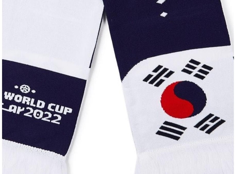 2022 카타르 월드컵 당시 판매된 한국 응원 머플러
