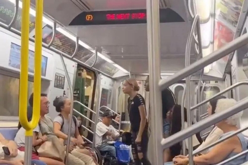 뉴욕 지하철서 10대 소녀가 아시아계 가족 모욕하고 폭행