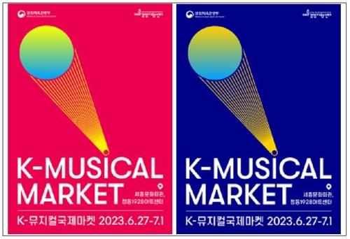 '2023 K-뮤지컬 국제마켓' 포스터 