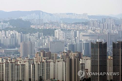 추석연휴 앞두고 관망세…전국 아파트 매매·전세 상승폭 축소 | 연합뉴스