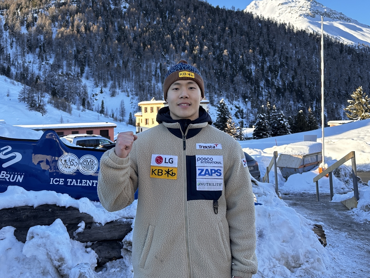 Seunggi Jeong wins bronze medal at the 4th Skeleton World Cup