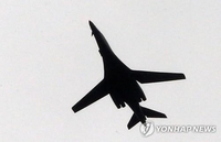 미 공군의 B-1B 랜서 전략폭격기