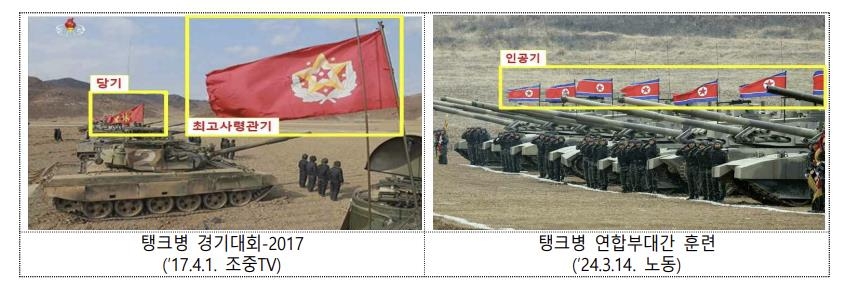 사라진 북한 최고사령관기 '원수별'