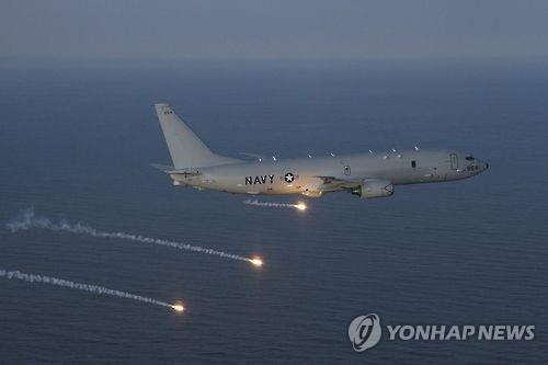 미국 해군의 P-8A 포세이돈 해상초계기