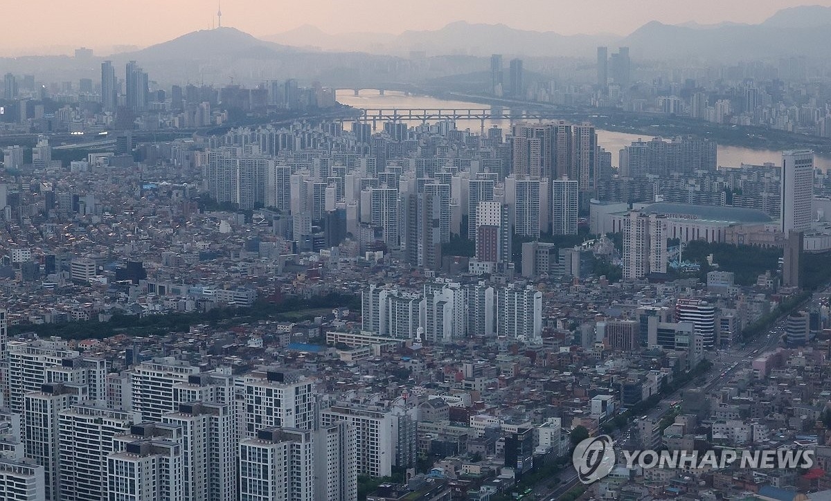 서울시내 아파트 단지 전경