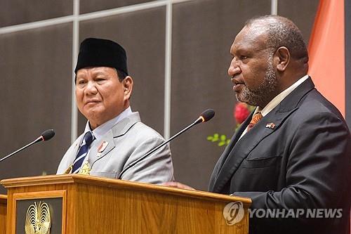 인도네시아·파푸아뉴기니 회담