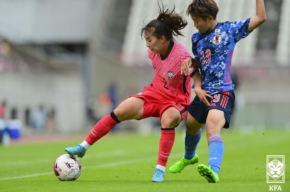 여자 축구대표팀, 10월 26일 도쿄에서 일본과 친선전