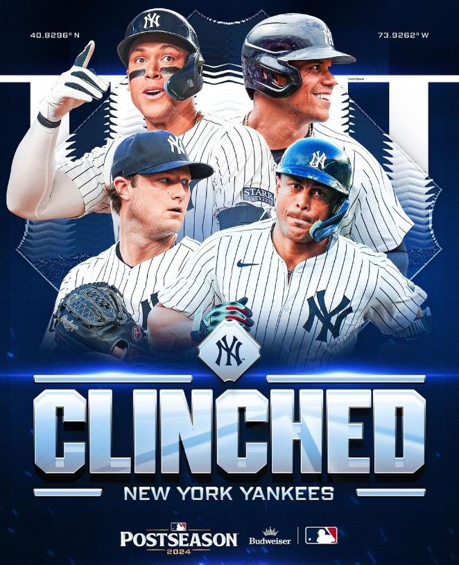 MLB Announces Yankees' Postseason Entry Confirmed