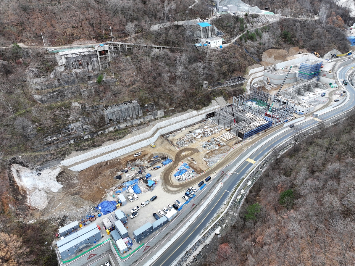 Construction site of Sangdong-eup Seon-gwang plant