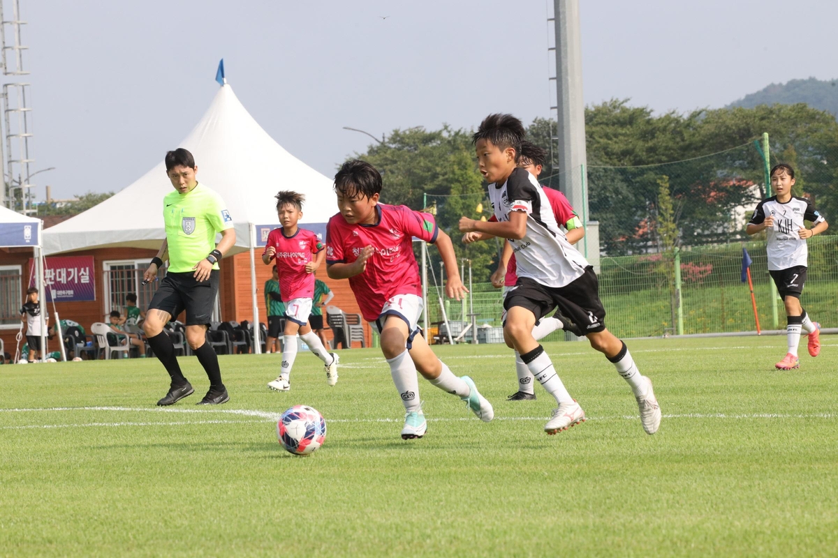 경주 유소년 축구 춘계리그