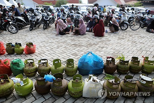 인도네시아서 판매되는 액화석유가스(LPG)