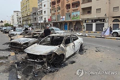 리비아 트리폴리서 라이벌 민병대 또 총격전 | 연합뉴스