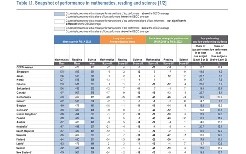 2022³â OECD PISA ¸®Æ÷Æ®