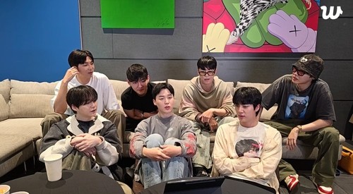 그룹 방탄소년단(BTS) 위버스 라이브