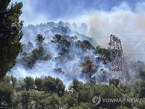 폭염에 시달린 프랑스·스페인, 이젠 산불 경보