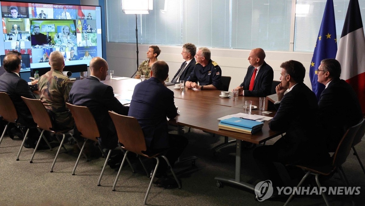 10일 영국에서 열린 '의지의 연합' 회의