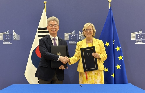 韓, EU '호라이즌 유럽' 준회원국 가입…아시아 처음