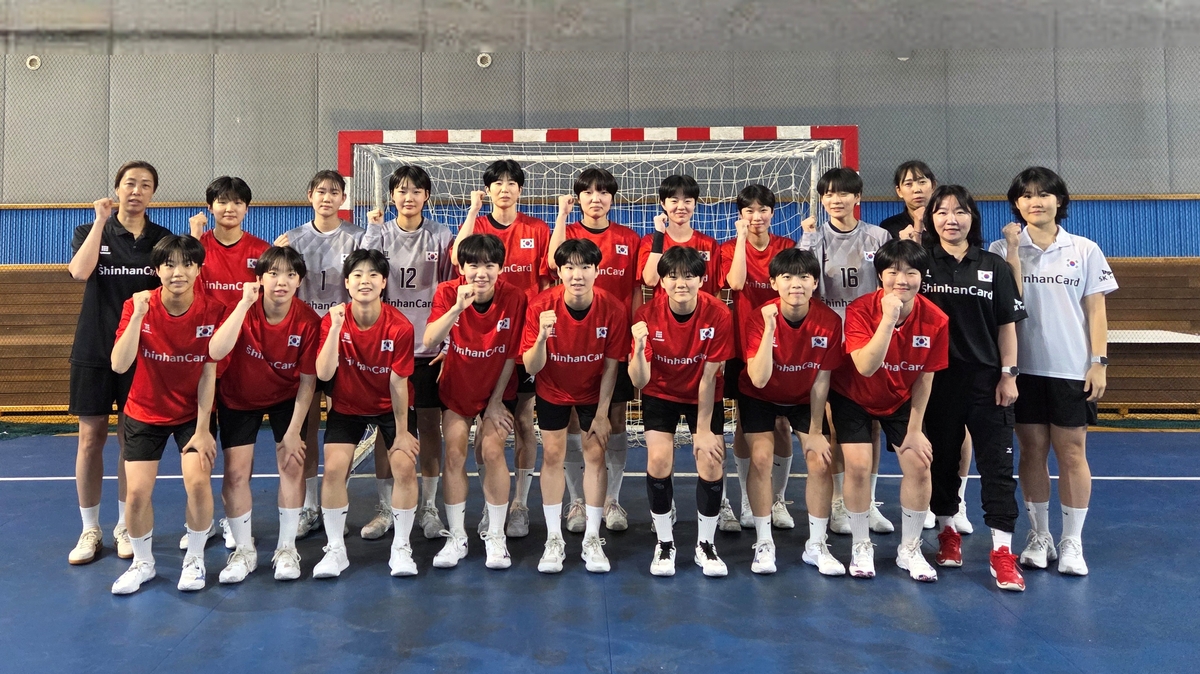한국, 일본에 져 U-17 아시아 여자 핸드볼 조 2위…
