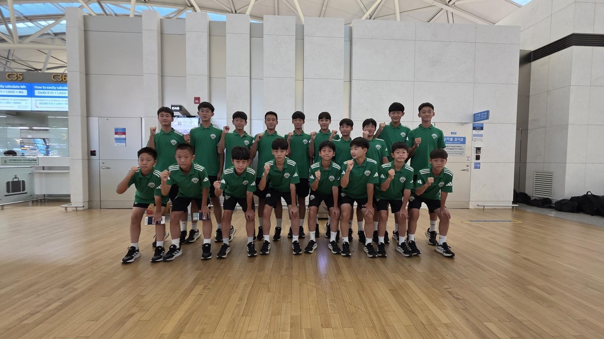 K리그1 전북 유스팀, 중국 퓨처 챔피언스컵 참가…12개팀 경쟁
