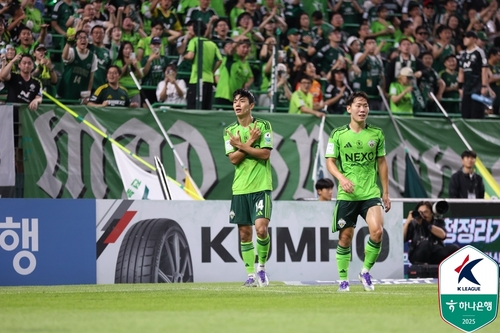 K리그1 선두 전북, 꼴찌 대구 3-0 완파…22경기 무패 질주(종합)